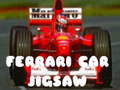 Mchezo Ferrari Car Jigsaw