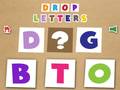 Mchezo Drop Letters