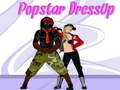 Mchezo Popstar Dress Up