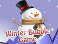 Mchezo Winter Bubble Game