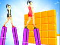 Mchezo Heels Run Race - Stack Rider