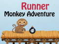 Mchezo Runner Monkey Adventure