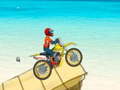 Mchezo Motocross Beach Jumping