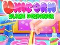Mchezo Unicorn Slime Designer