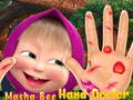 Mchezo Masha Bee Hand Doctor 