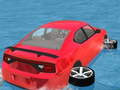 Mchezo Incredible Water Surfing Car Stunt Game