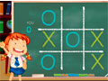 Mchezo Tic Tac Toe At School