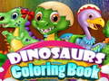 Mchezo Dinosaurs Coloring Books