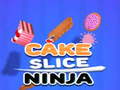 Mchezo Càke Slice Ninja