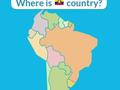 Mchezo Flags of South America