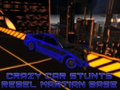 Mchezo Crazy Car Stunts: Rebel Martian Base
