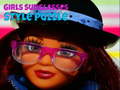 Mchezo Girls Sunglasses Style Puzzle