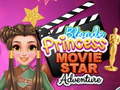 Mchezo Blonde Princess Movie Star Adventure