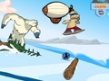 Mchezo Downhill snowboarding