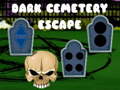 Mchezo Dark Cemetery Escape