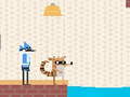 Mchezo Mordecai and Rigby Easter Holiday
