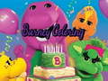 Mchezo Barney Coloring