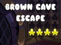 Mchezo Brown Cave Escape