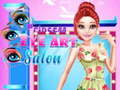 Mchezo Princess Eye Art Salon