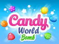 Mchezo Candy World bomb