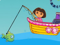 Mchezo Dora Fishing