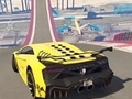 Mchezo Crazy Car Stunts in Deep Space
