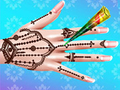 Mchezo Barbie Henna Tattoo Salon