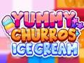 Mchezo Yummy Churros Ice Cream