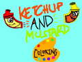 Mchezo Ketchup And Mustard Coloring Station
