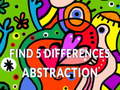 Mchezo Abstraction Find 5 Differences