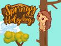 Mchezo Springy Hedgehogck