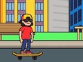 Mchezo Skateboard Wheelie