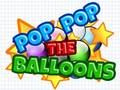 Mchezo Pop Pop the Balloons
