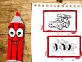 Mchezo Back To School Cars Coloring Book