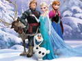 Mchezo Frozen Jigsaw Puzzle Planet