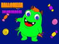 Mchezo Halloween coloring books