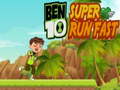 Mchezo Ben 10 Super Run Fast