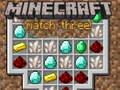 Mchezo Minecraft Match Three