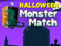 Mchezo Halloween Monster Match