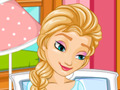 Mchezo Frozen Elsa Gives Birth