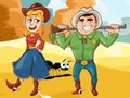 Mchezo Wild West Cowboys Jigsaw