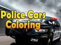 Mchezo Police Cars Coloring