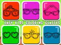 Mchezo Easy Kids Coloring Glasses