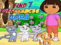 Mchezo Find 7 Differences Dora 