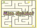 Mchezo Maze Alphabet