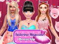 Mchezo Ballerina Magazine Dress Up 
