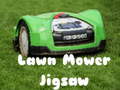 Mchezo Lawn Mower Jigsaw