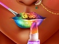 Mchezo Princess Lip Art Salon