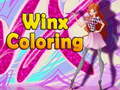Mchezo Winx Coloring