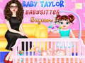 Mchezo Baby Taylor Babysitter Daycare
